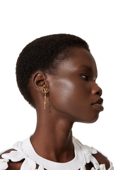 Mini Vlogo Signature Earrings